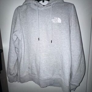 The North Face Light grey women’s hoodie